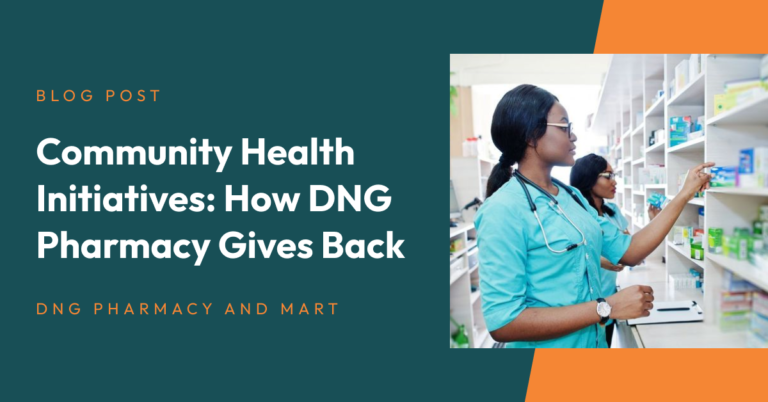 Community Health Initiatives: How DNG Pharmacy Gives Back