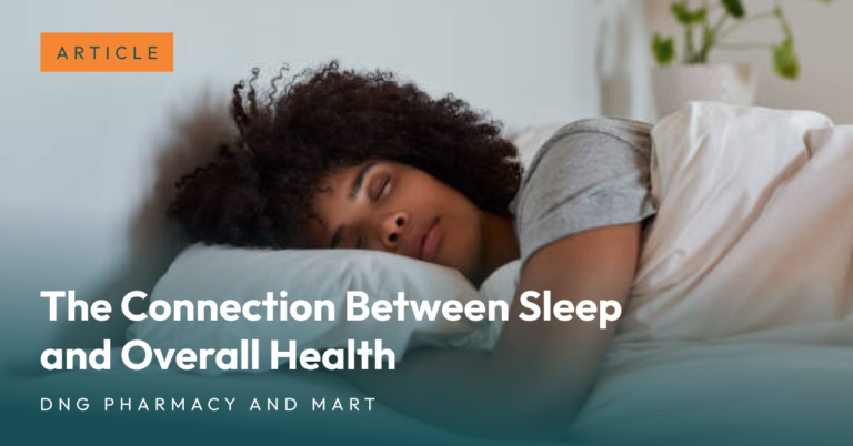 The Connection Between Sleep and Overall Health